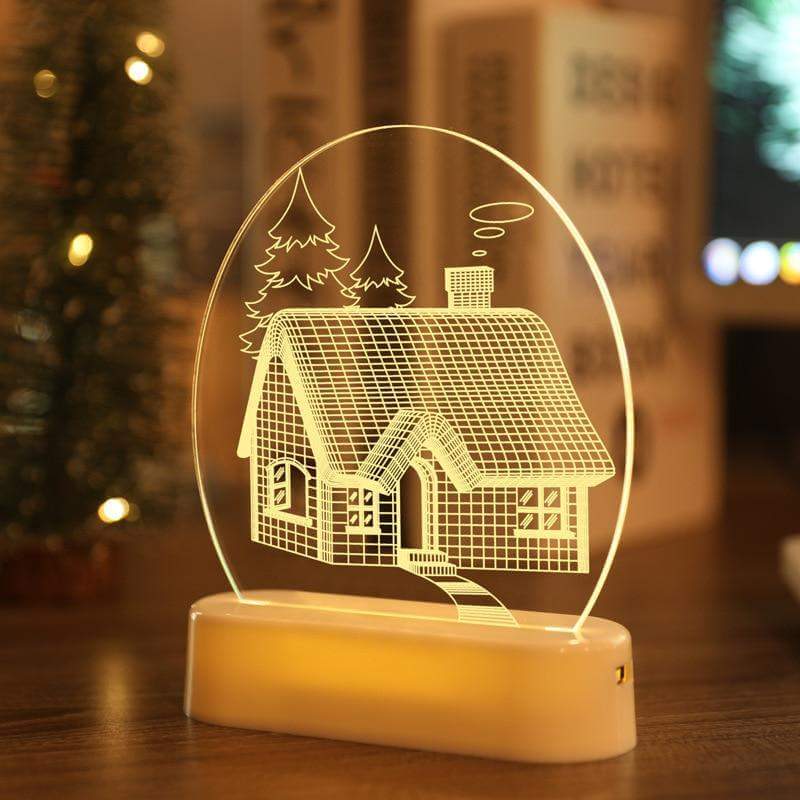 Decoração LED USB para Árvore de Natal