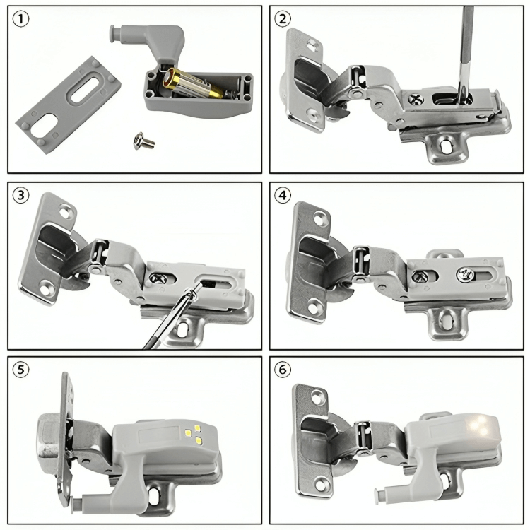 Lâmpada LED Automática para Armários