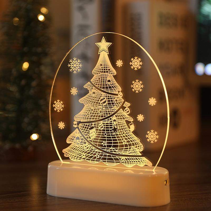 Decoração LED USB para Árvore de Natal